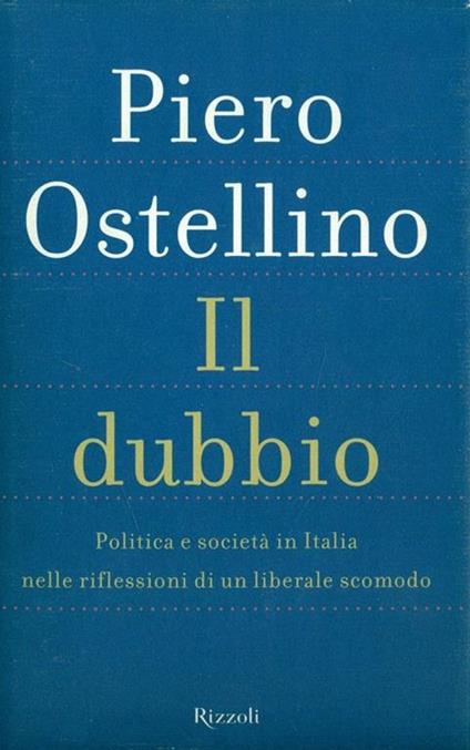 Il dubbio - Piero Ostellino - copertina
