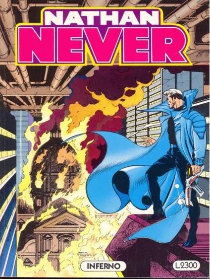 Nathan Never n. 10. Inferno - copertina