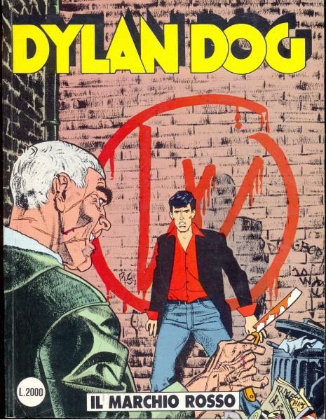 Dylan Dog n. 52. Il marchio rosso - copertina