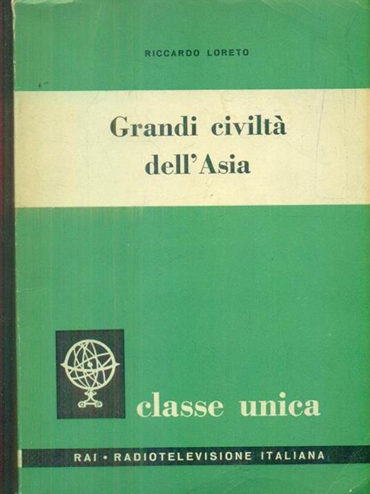 Grandi civiltà dell'Asia - copertina