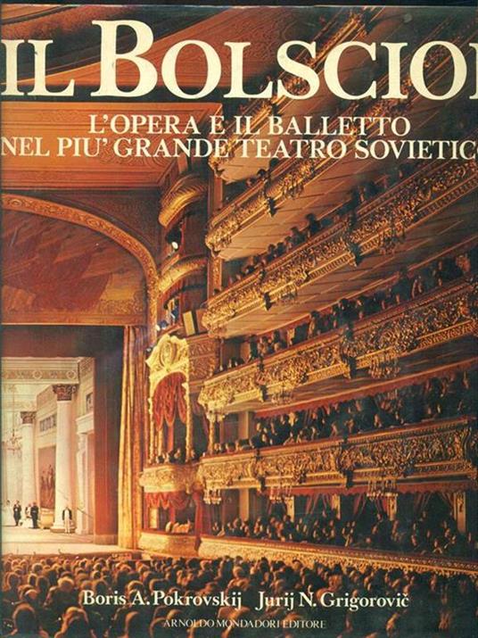Il bolscioi - Pokrovskij,Grigorovic - copertina