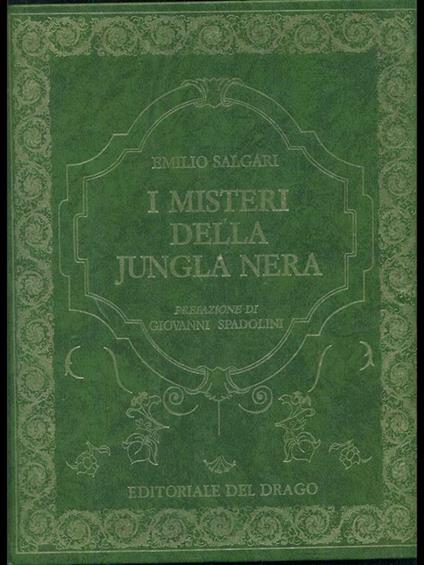 I misteri della Jungla nera - Emilio Salgari - copertina