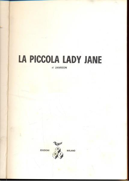 La piccola Lady Jane - copertina