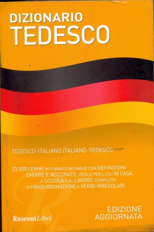 Dizionario tedesco. Italiano / Italiano. Tedesco - copertina