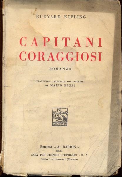 Capitani coraggiosi - Rudyard Kipling - copertina
