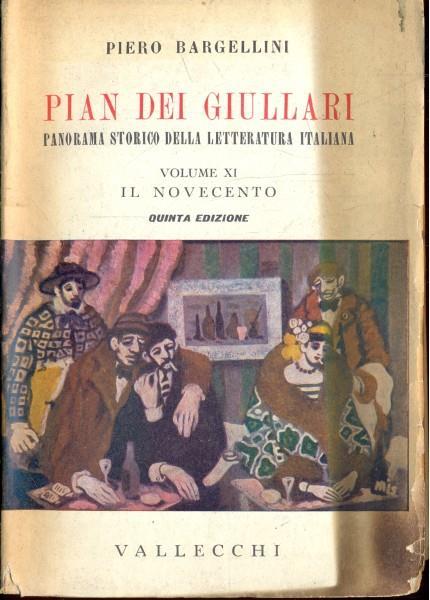 Pian dei giullari volume XI - Piero Bargellini - copertina