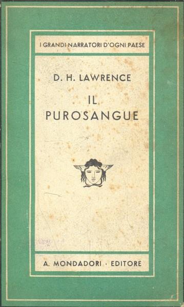Il purosangue - David Herbert Lawrence - copertina