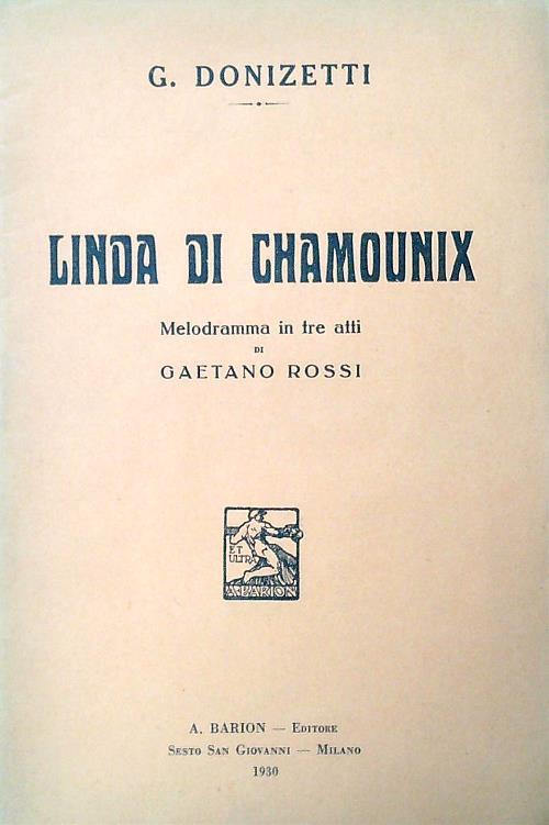 Linda di Chamounix