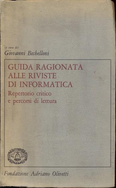Guida ragionata alle riviste di informatica - copertina