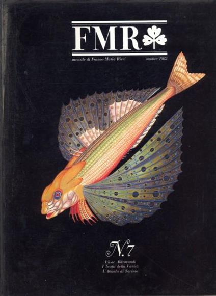 Fmr N. 7. Ottobre 1982 - Franco Maria Ricci - copertina