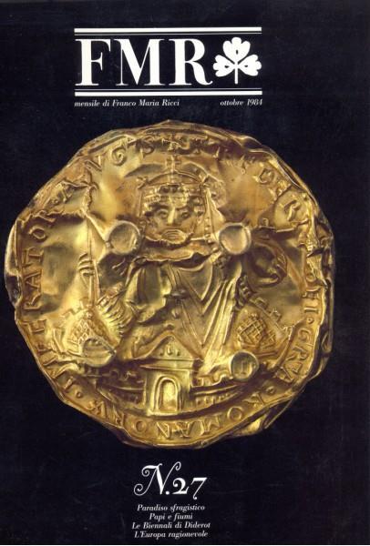 Fmr N. 27. Ottobre 1984 - Franco Maria Ricci - copertina