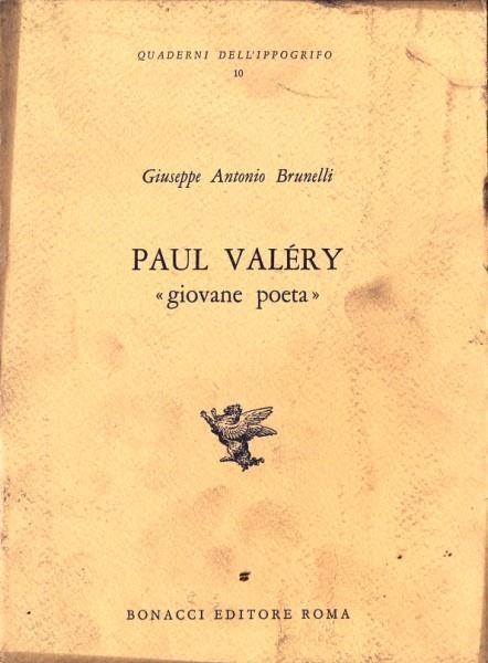 Paul valery. Giovane poeta - copertina
