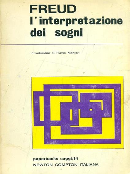 L' interpretazione dei sogni - Sigmund Freud - copertina