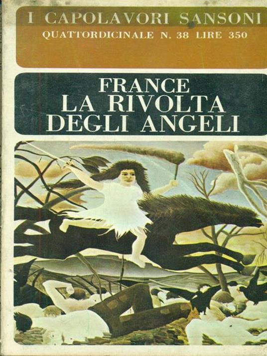 La  rivolta degli angeli - Anatole France - 2