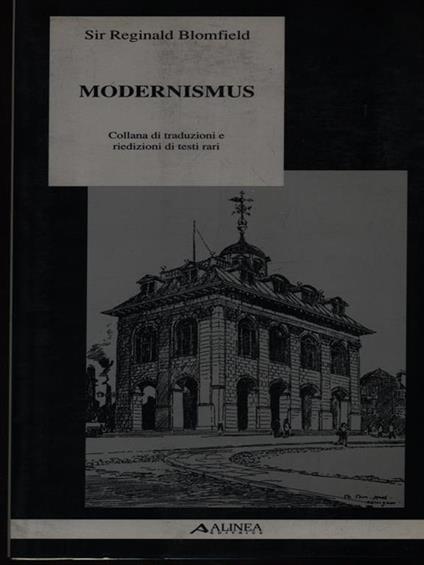 Modernismus - Reginald Blomfield - copertina