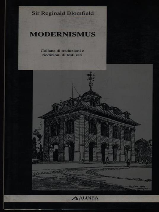 Modernismus - Reginald Blomfield - copertina