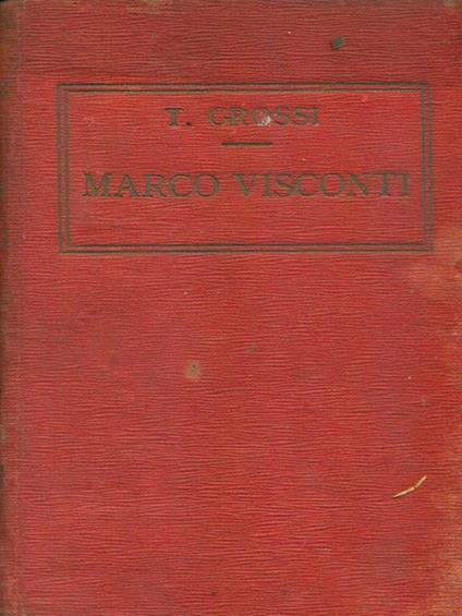 Marco Visconti - Tommaso Grossi - copertina