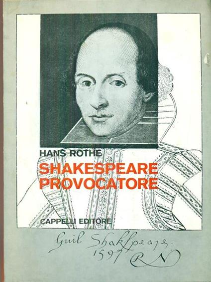 Shakespeare provocatore - copertina