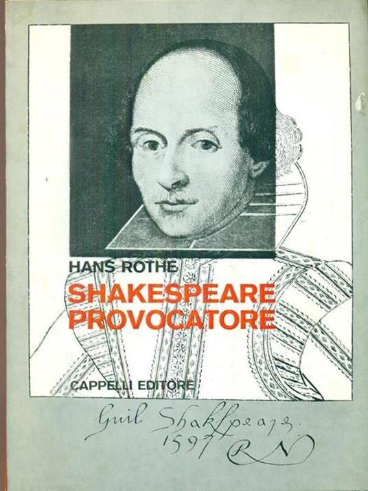 Shakespeare provocatore - copertina
