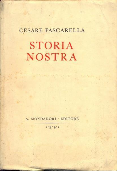 Storia nostra - Cesare Pascarella - copertina