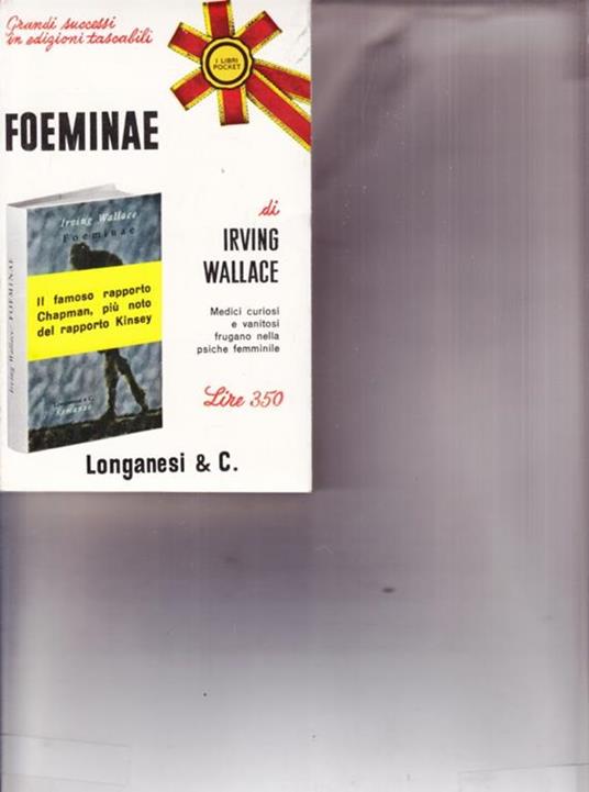 Foeminae - Irving Wallace - copertina