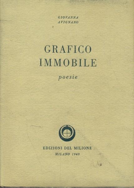 Grafico immobile - Giovanna Avignano - copertina