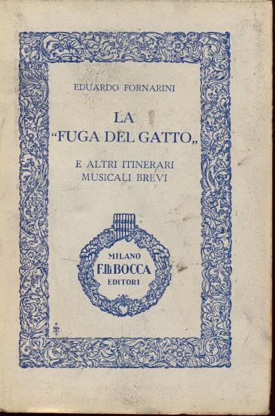 La fuga del gatto - copertina