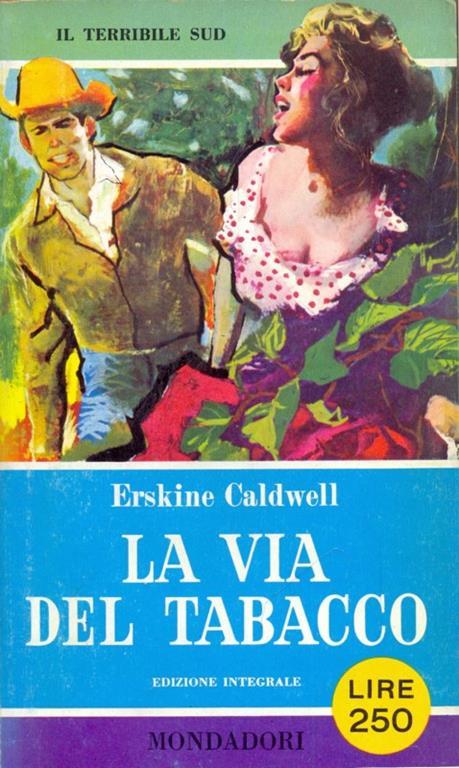 La via del tabacco - Erskine Caldwell - copertina