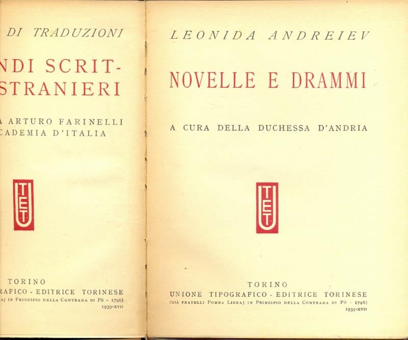 Novelle e drammi