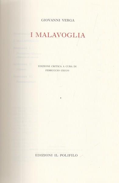 I Malavoglia