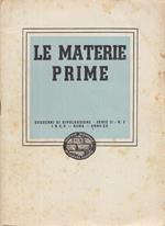 Le materie prime