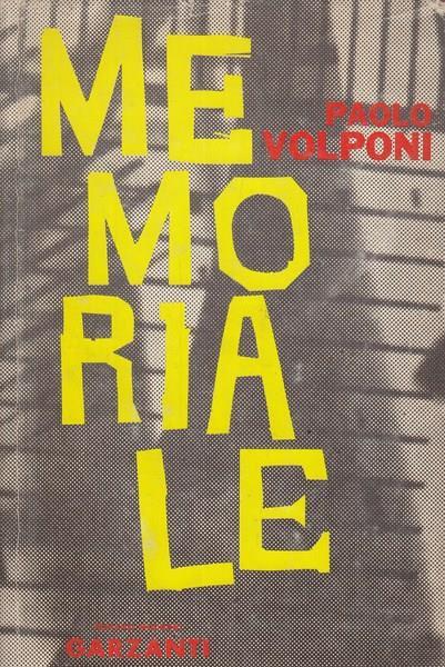 Memoriale - Paolo Volponi - copertina