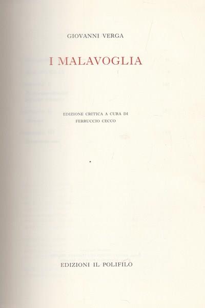 I Malavoglia