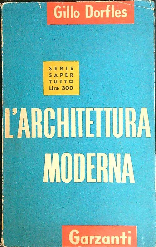 L' architettura moderna