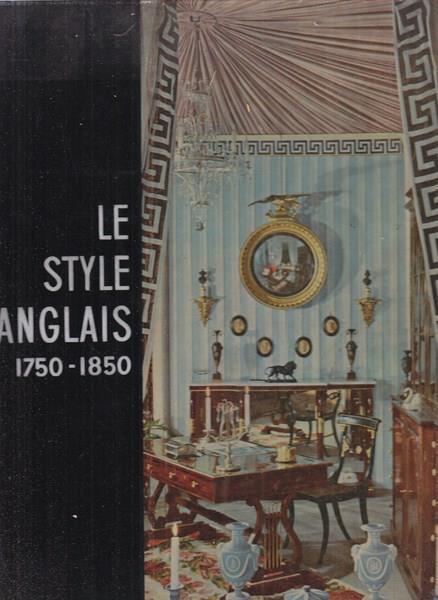 Le style anglais 1750-1850 - in lingua francese - copertina