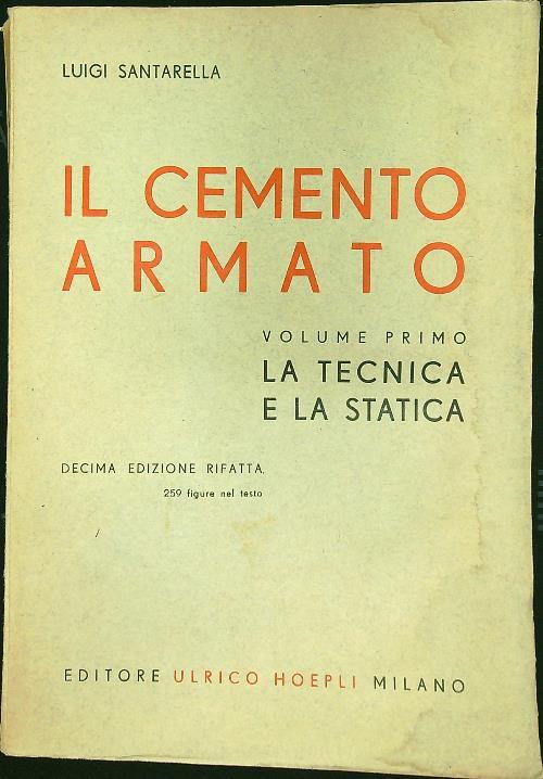 Il cemento armato vol. 1