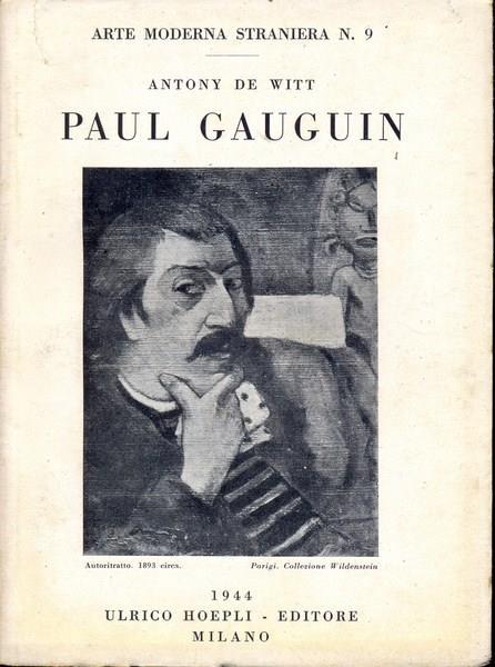 Paul Gauguin - Antony De Witt - copertina