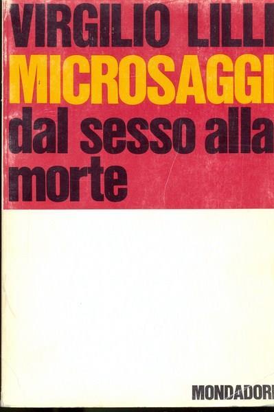 Microsaggi dal sesso alla morte - Virgilio Lilli - copertina