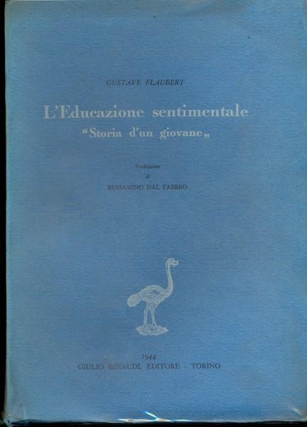 L' educazione sentimentale - Gustave Flaubert - copertina