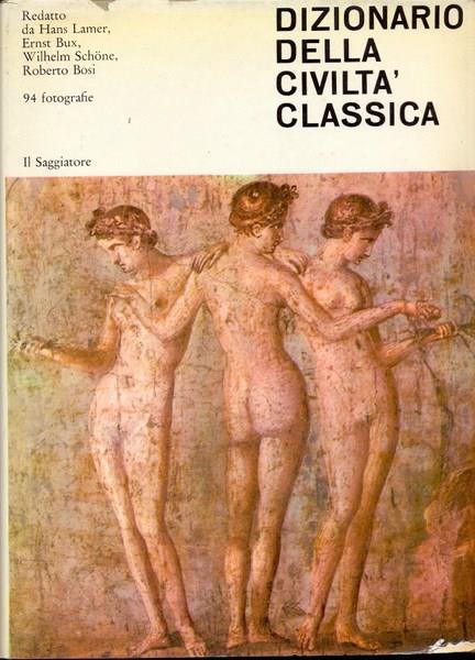 Dizionario della civiltà classica - copertina
