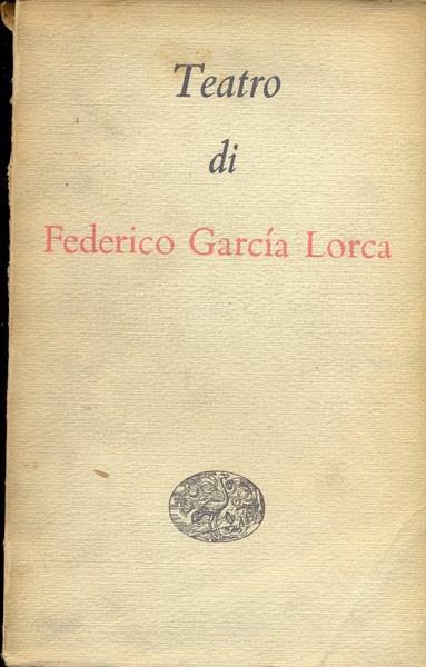 Teatro - Federico García Lorca - copertina