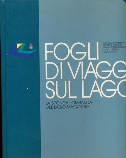 Fogli di viaggi sul lago - lingue italiana ed inglese - copertina