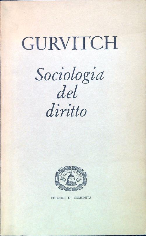 Sociologia del diritto