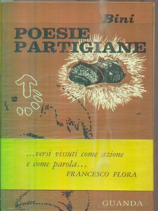 Poesie partigiane - Bini - copertina