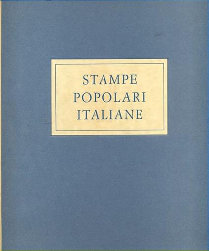 Stampe popolari italiane - copertina
