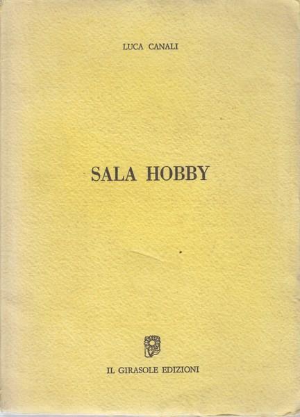Sala hobby - Luca Canali - copertina