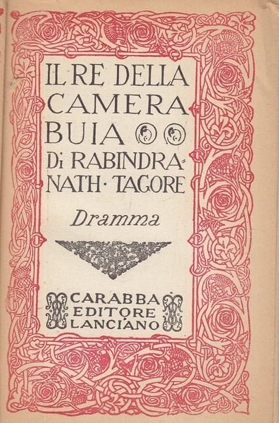 Il re della camera buia - Rabindranath Tagore - copertina