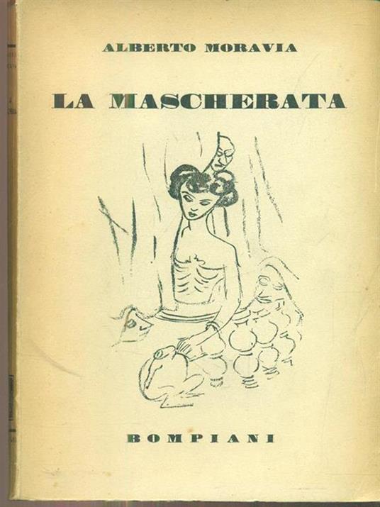La mascherata - Alberto Moravia - copertina