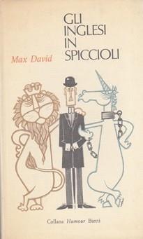 Gli inglesi in spiccioli - Max David - copertina
