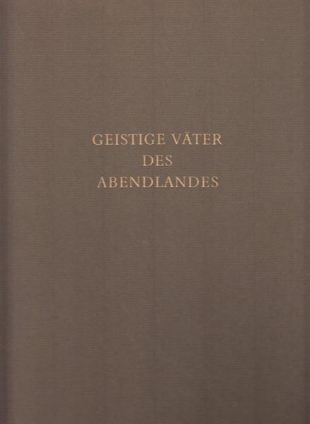 Geistige vater des abendlandes - copertina